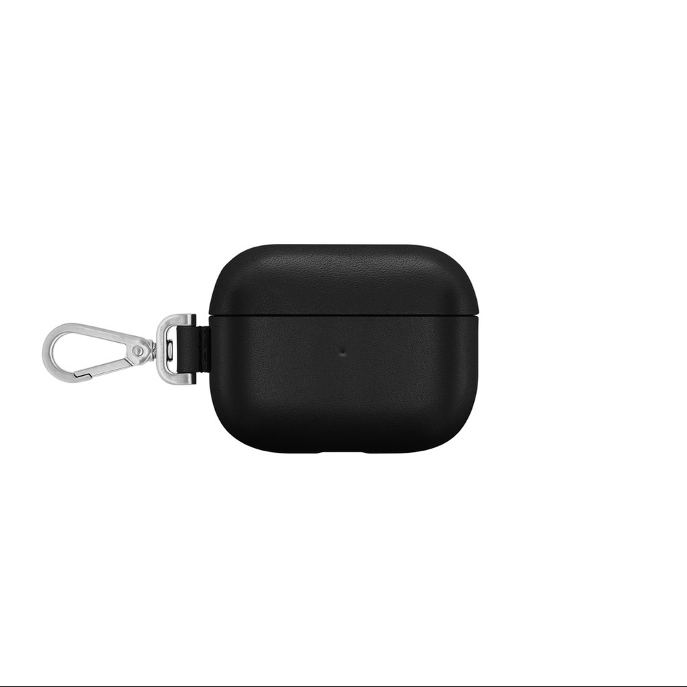 Native Union Leather AirPod Pro Case with Clip Black